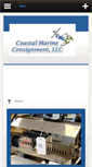 Mobile Screenshot of coastalmarineconsignmentllc.com